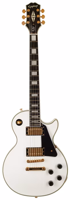 Epiphone Les Paul Custom Alpine White - Elektrická gitara