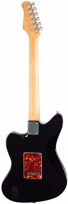 Suhr Classic JM, Black, S90, SSCII, 510, Tortoise Pickguard - Elektrická gitara