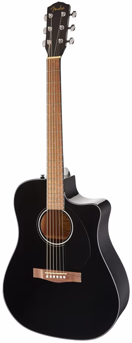 Fender CD-60SCE BLK (rozbalené) - Elektroakustická gitara
