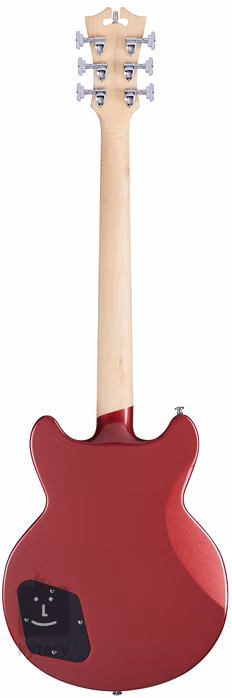 D'Angelico Double Cutaway Solid Body Oxblood - Elektrická gitara