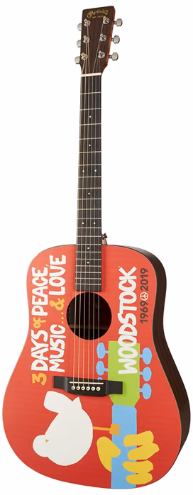 Martin DX Woodstock 50th - Elektroakustická gitara