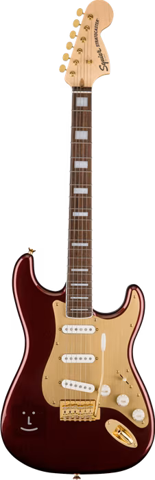 Fender Squier 40th Anniversary Stratocaster Gold Edition LRL RRM - Elektrická gitara