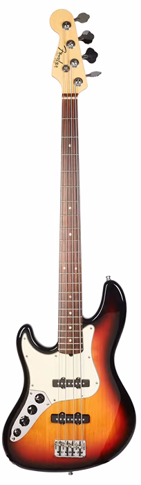 Fender 2006 American Deluxe Jazz Bass 60th Anniversary Lefthand - Ľavoruká elektrická basgitara