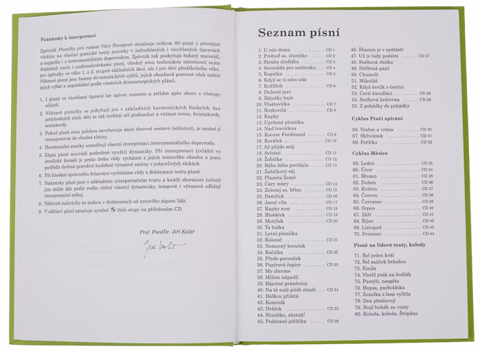 KN Písničky pro radost - Sopránek - Škola spevu