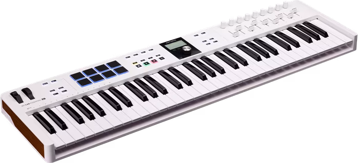 Arturia KeyLab Essential 61 MK3 White - USB/MIDI keyboard