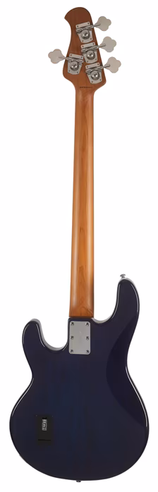 Sterling by Music Man Ray34 Flame Maple Neptune Blue - Elektrická basgitara
