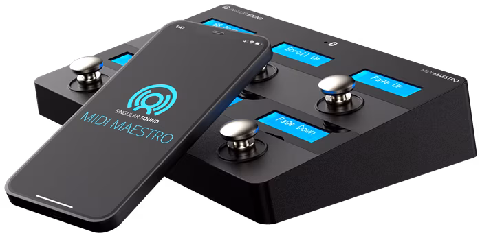 Singular Sound BeatBuddy Midi Maestro Black Edition - Nožný prepínač