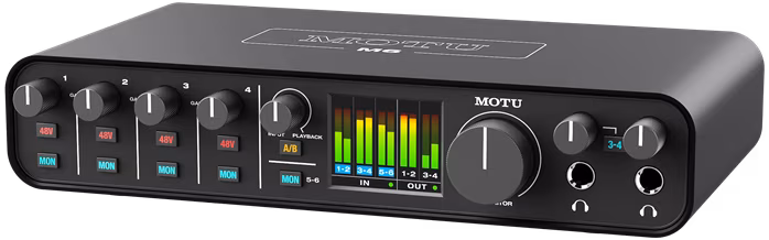 Motu M6 - USB zvuková karta