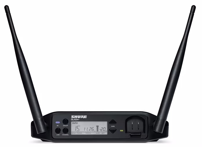 Shure GLXD14+ LAVALIER SYSTEM W/WL93 - Bezdrôtová súprava s chlopňovým mikrofónom