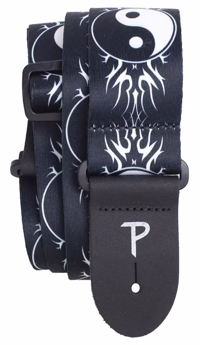 Perri's Leathers 7648 Polyester Jing Jang - Gitarový popruh