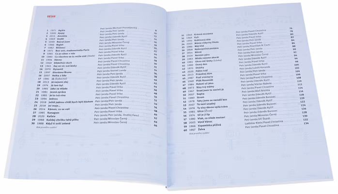 KN Olympic 60 Písní - Spevník