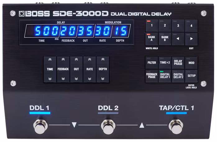 Boss SDE-3000D - Gitarový multiefekt