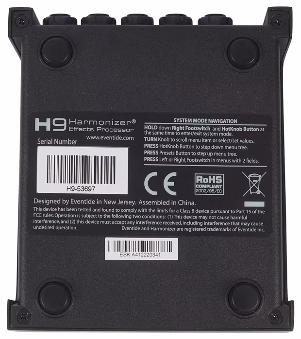 Eventide H9 MAX Dark Limited Edition - Gitarový multiefekt