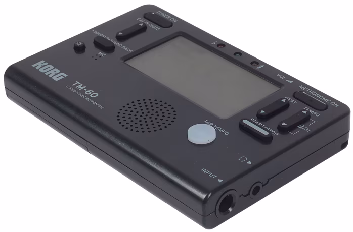 Korg TM-60C BK (rozbalené) - Ladička s metronómom