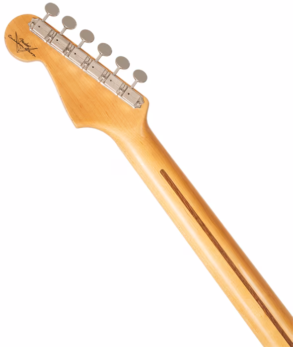 Fender Custom Shop 55 Stratocaster OLW over 3TSB Relic/CC HRW - Elektrická gitara