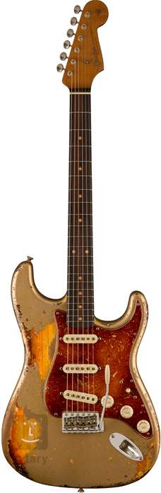 Fender Custom Shop 62 Stratocaster Masterbuilt Levi Perry Heavy Relic - Elektrická gitara