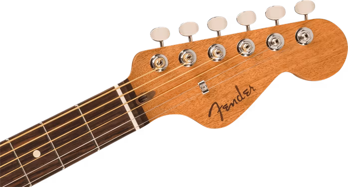 Fender Highway Series Parlor RW MAH - Elektroakustická gitara