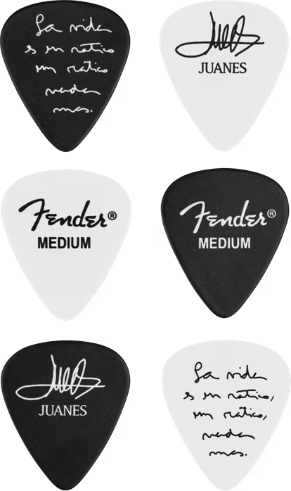 Fender Juanes 351 Celluloid Picks (6) - Brnkátka