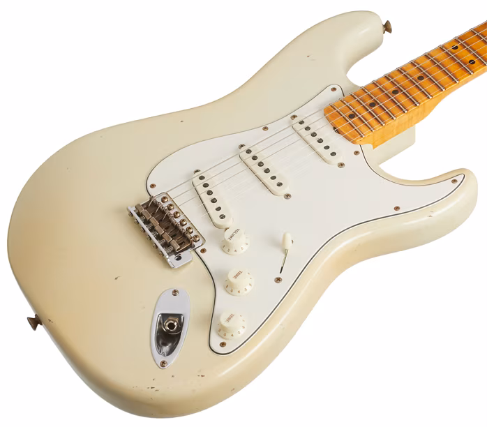 Fender Custom Shop Limited Edition Tomatillo Strat JRN Relic - Elektrická gitara