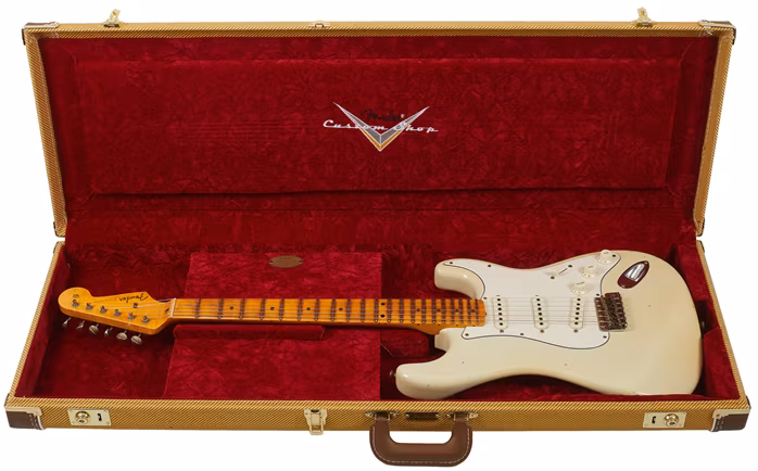 Fender Custom Shop Limited Edition Tomatillo Strat JRN Relic - Elektrická gitara