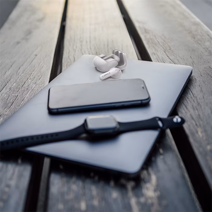 LAMAX Tones1 White - Bezdrátová slúchadlá