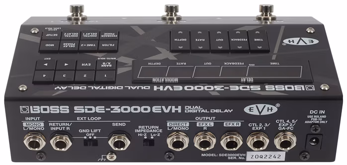 Boss SDE-3000-EVH - Gitarový multiefekt