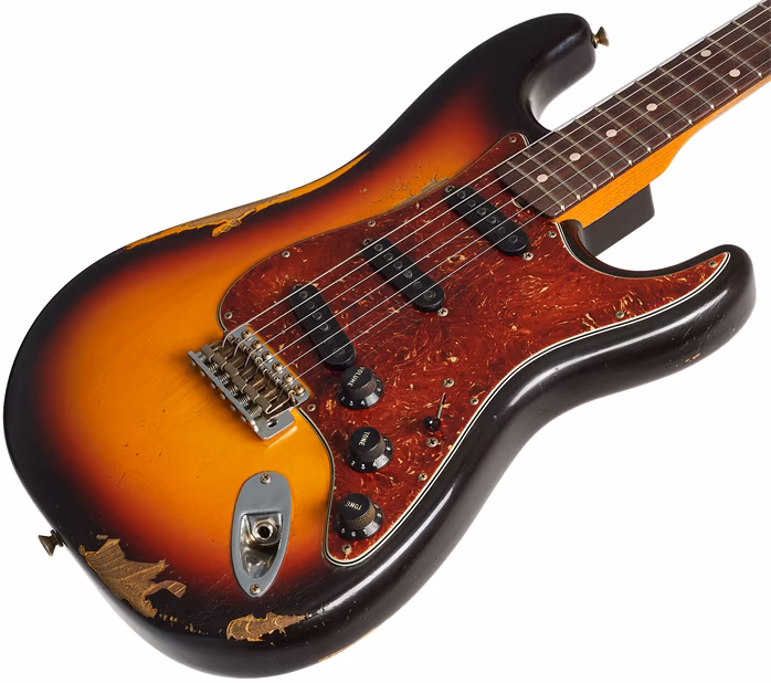 Fender Custom Shop 63 Stratocaster Masterbuilt Andy Hicks Relic - Elektrická gitara