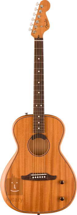 Fender Highway Series Parlor RW MAH - Elektroakustická gitara