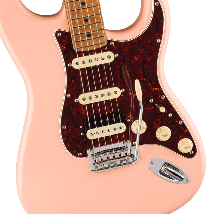Fender LE Player Stratocaster HSS RST MN SHP - Elektrická gitara