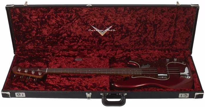 Fender Custom Shop 68 Precision Bass Masterbuilt Dennis Galuszka Closet Classic Roasted - Elektrická basgitara