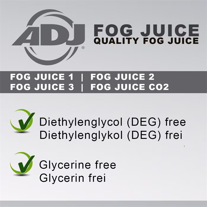 ADJ Fog juice 2 medium --- 20 Liter - Náplň