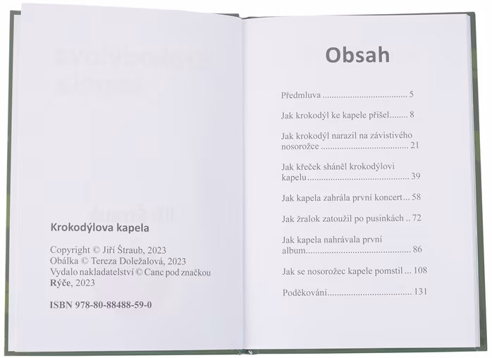 KN Krokodýlova kapela - Hudobná publikácia