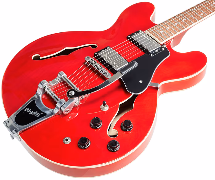 Vintage VSA500BCR - Semiakustická gitara