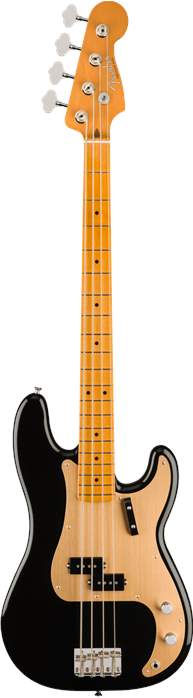 Fender Vintera II 50s Precision Bass MN Black - Elektrická basgitara
