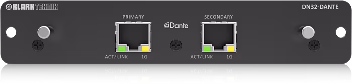KLARK TEKNIK DN32-DANTE - Rozširujúci modul