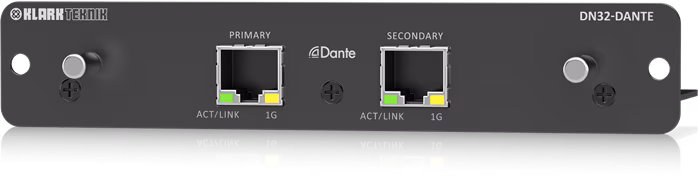 KLARK TEKNIK DN32-DANTE - Rozširujúci modul