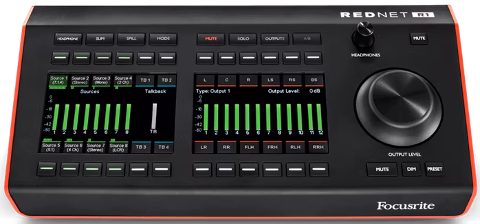 Focusrite RedNet R1 - Digitálny mixážny pult
