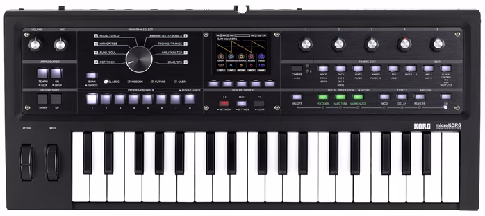 Korg microKORG2 BK - Polyfónny digitálny syntezátor