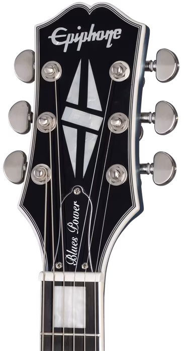 Epiphone Jared James Nichols Blues Power Les Paul Custom Aged Pelham Blue - Elektrická gitara