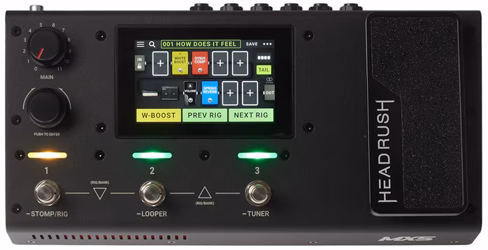 Headrush MX5 (rozbalené) - Gitarový multiefekt