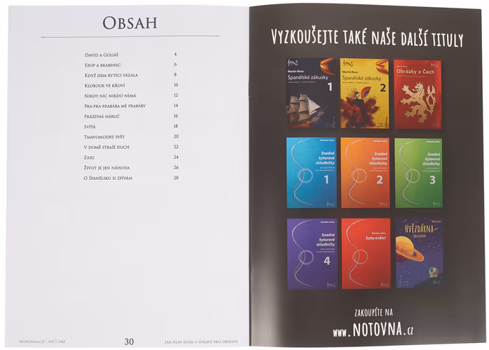 KN Jaroslav Ježek v úpravě pro ukulele - Škola hry na ukulele