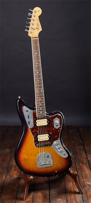 Fender 2014 Kurt Cobain Signature Jaguar Road Worn Relic MEX - Elektrická gitara