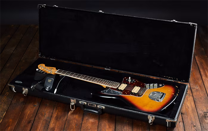 Fender 2014 Kurt Cobain Signature Jaguar Road Worn Relic MEX - Elektrická gitara