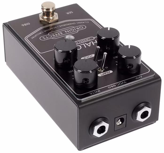 Origin Effects Halcyon Green Overdrive Black Edition     (použité) - Gitarový efekt