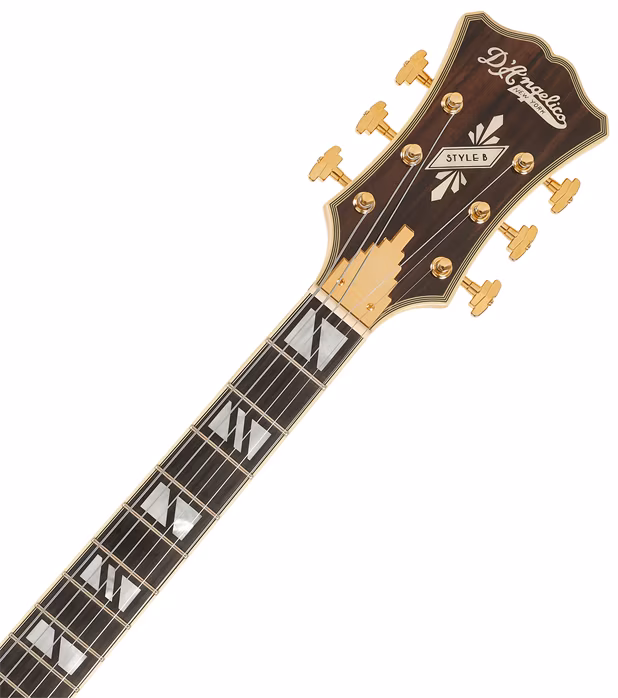 D'Angelico Style B Amber - Semiakustická gitara