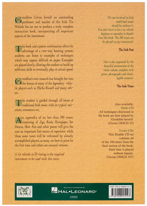 MS Traditional Irish Tin Whistle Tutor - Škola hry na írskej flaute