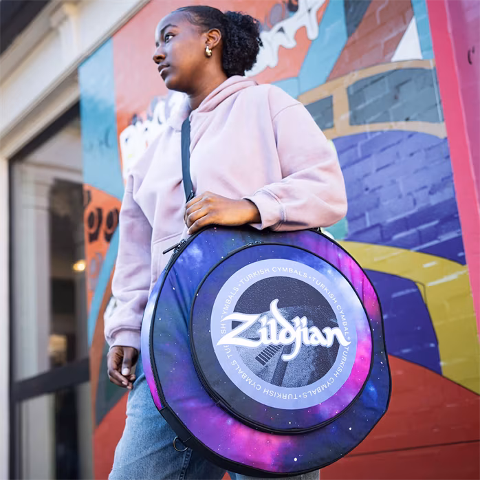 Zildjian 20" Student Cymbal Bag Purple Galaxy - Obal na činely