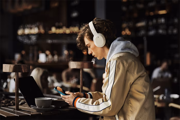 Edifier W820NB Plus Ivory - Bezdrátová slúchadlá