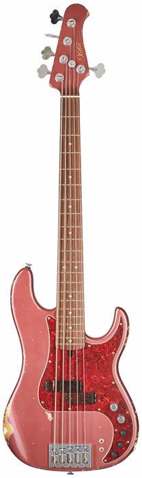 Xotic 2023 XP-1T Burgundy Mist over Aztec Gold - Elektrická basgitara