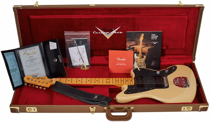 Fender Custom Shop Vintage Custom 58 Jazzmaster Time Capsule DSD - Elektrická gitara